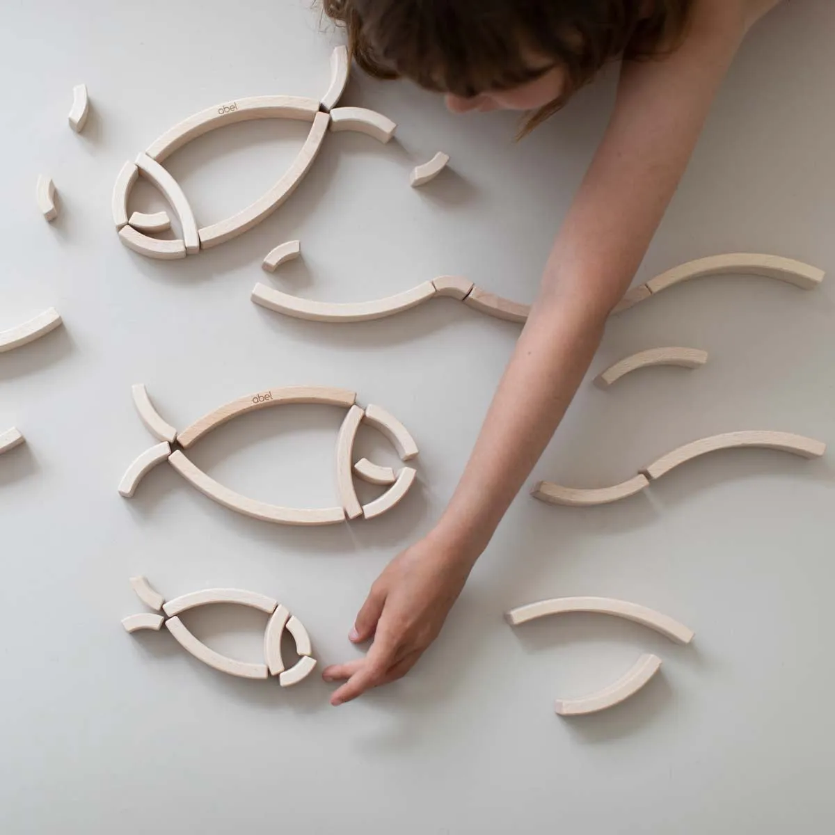 Abel Mini Golden Ratio Wooden Arch Blocks