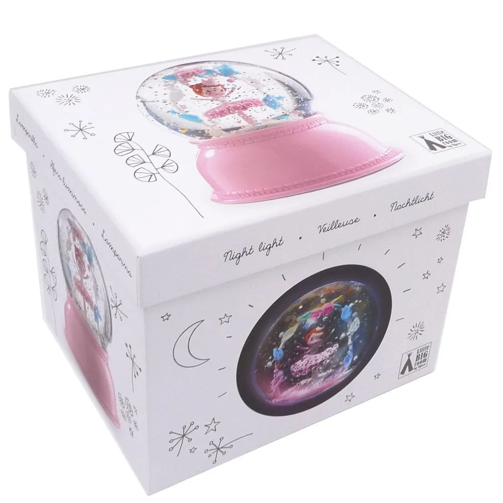 Djeco Snow Globe Night Light, Ballerina