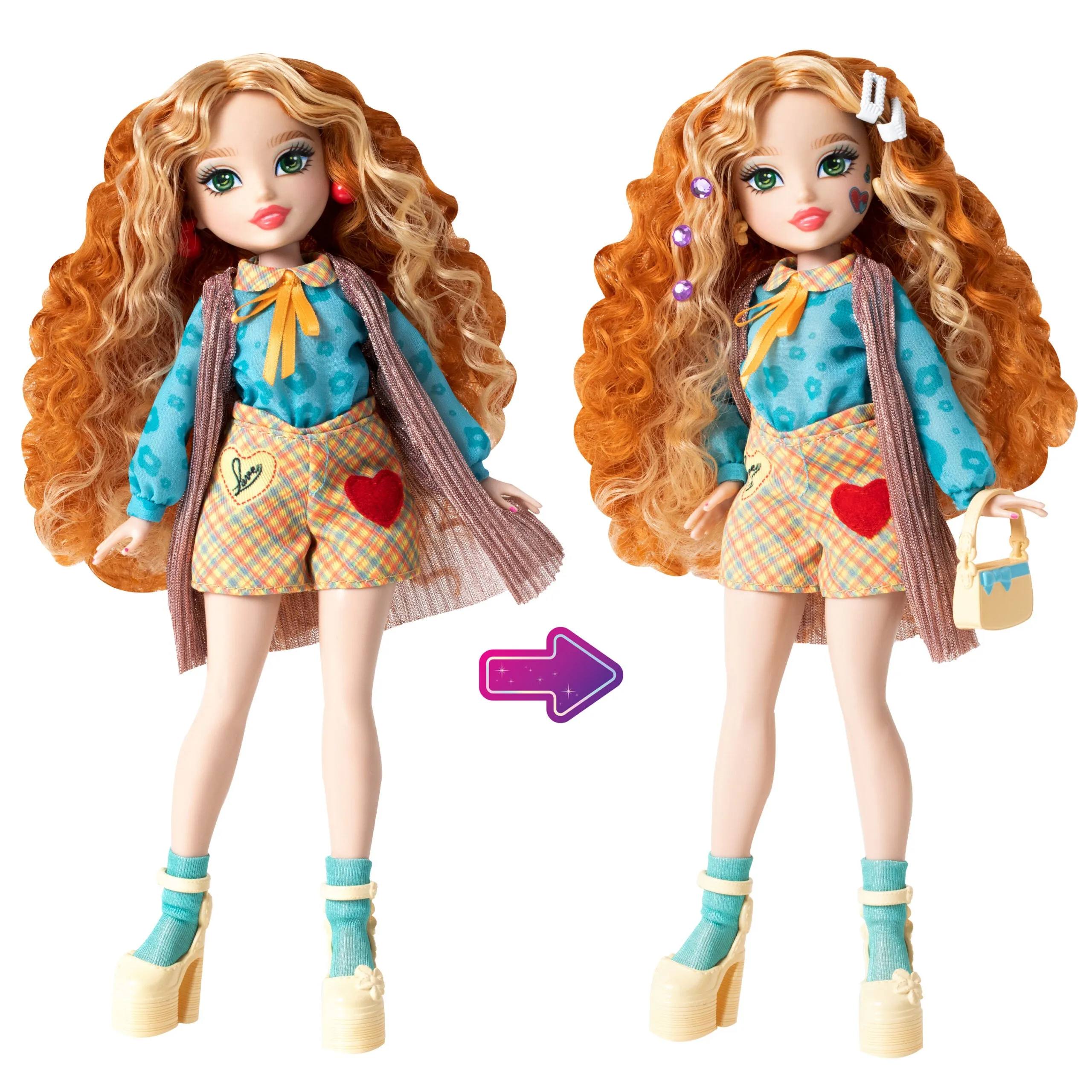 Glo-Up Girls - Rose Redhead Fashion Doll