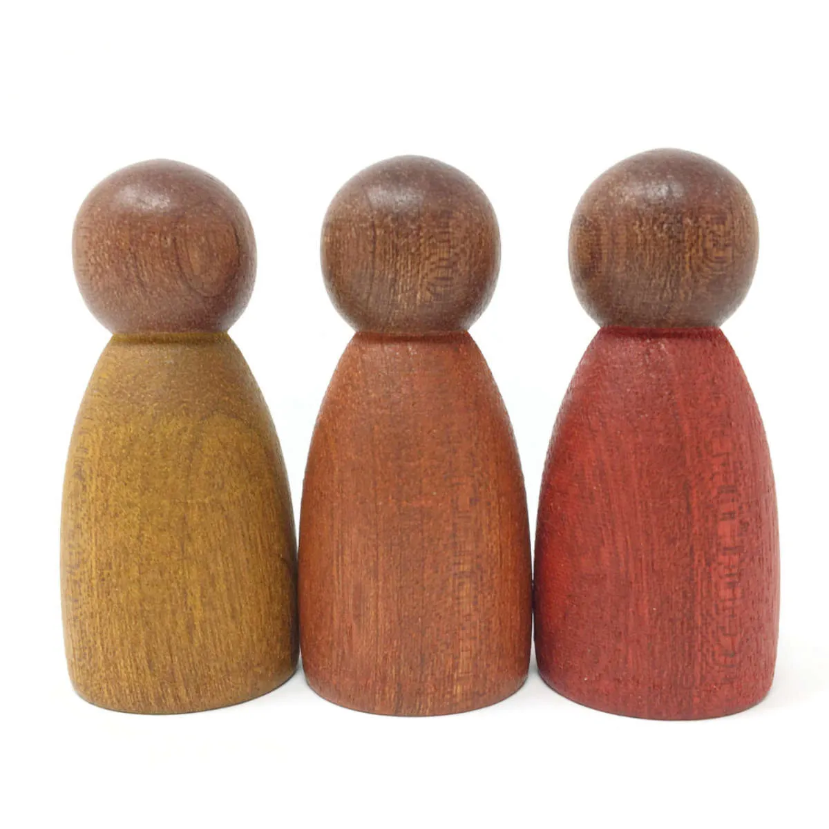 Grapat 3 Dark Wood Nins in Warm colors