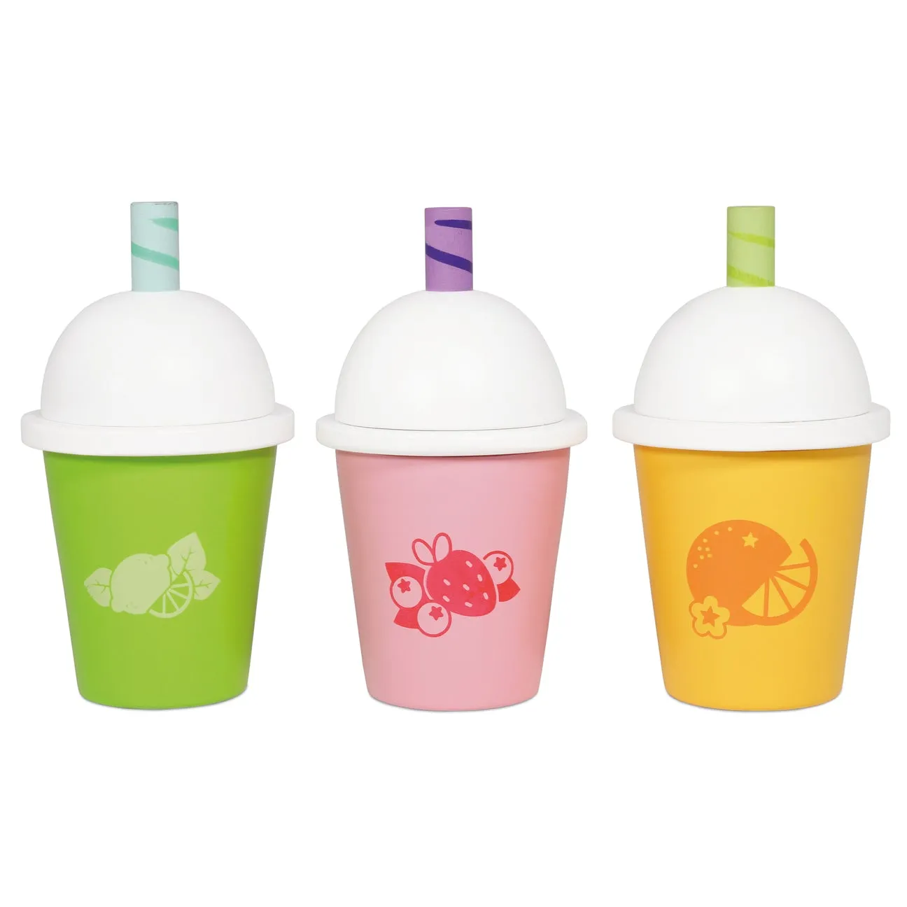 Le Toy Van Take Away Fruit Smoothie Cups