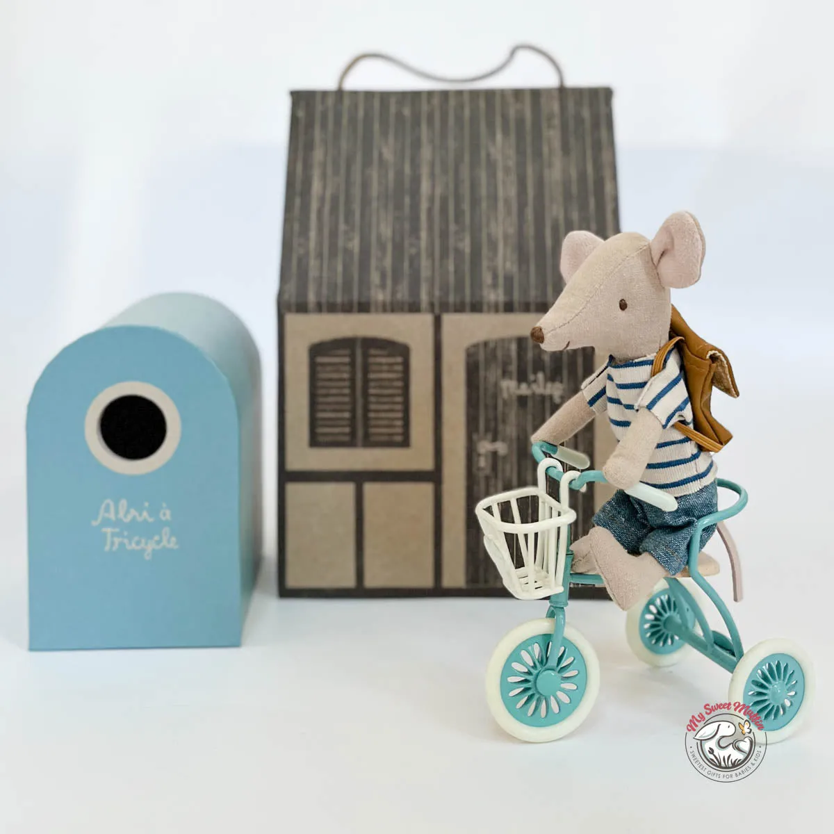 Maileg Abri à Tricycle Bundle, Big Brother (FREE GIFTS)