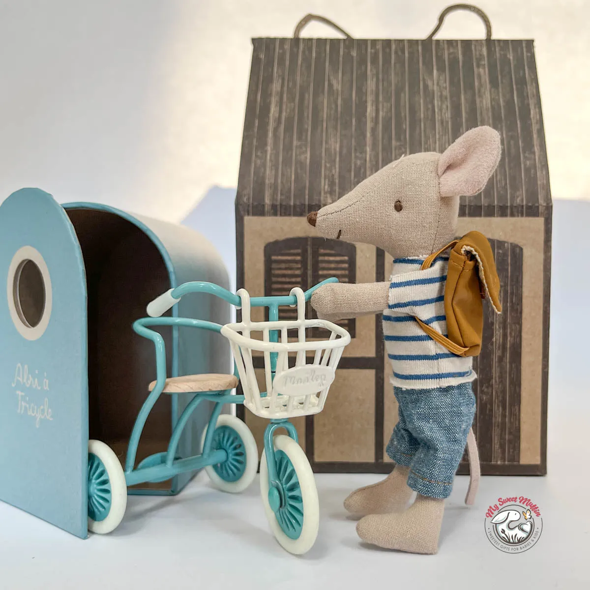 Maileg Abri à Tricycle Bundle, Big Brother (FREE GIFTS)