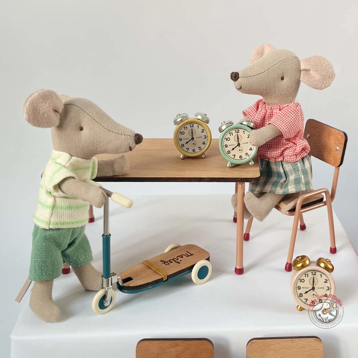 Maileg Dollhouse Alarm Clock, Mouse size