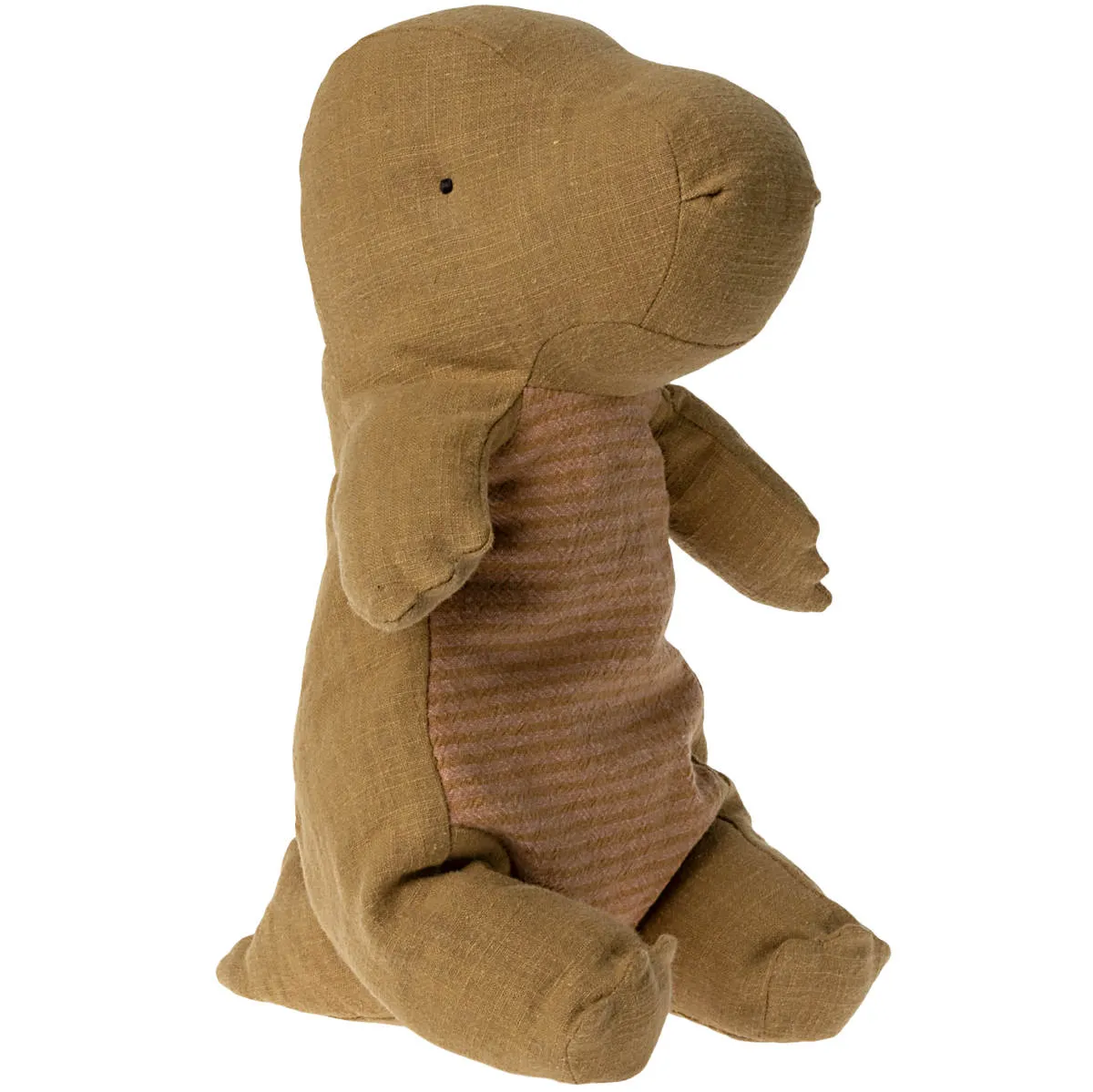 Maileg Gantosaurus in Egg, Medium, Dark Ocher