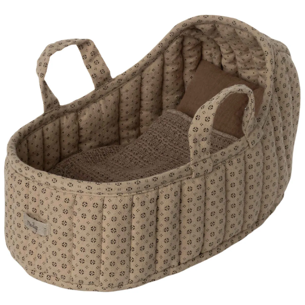 Maileg Large Carry Cot, Sand
