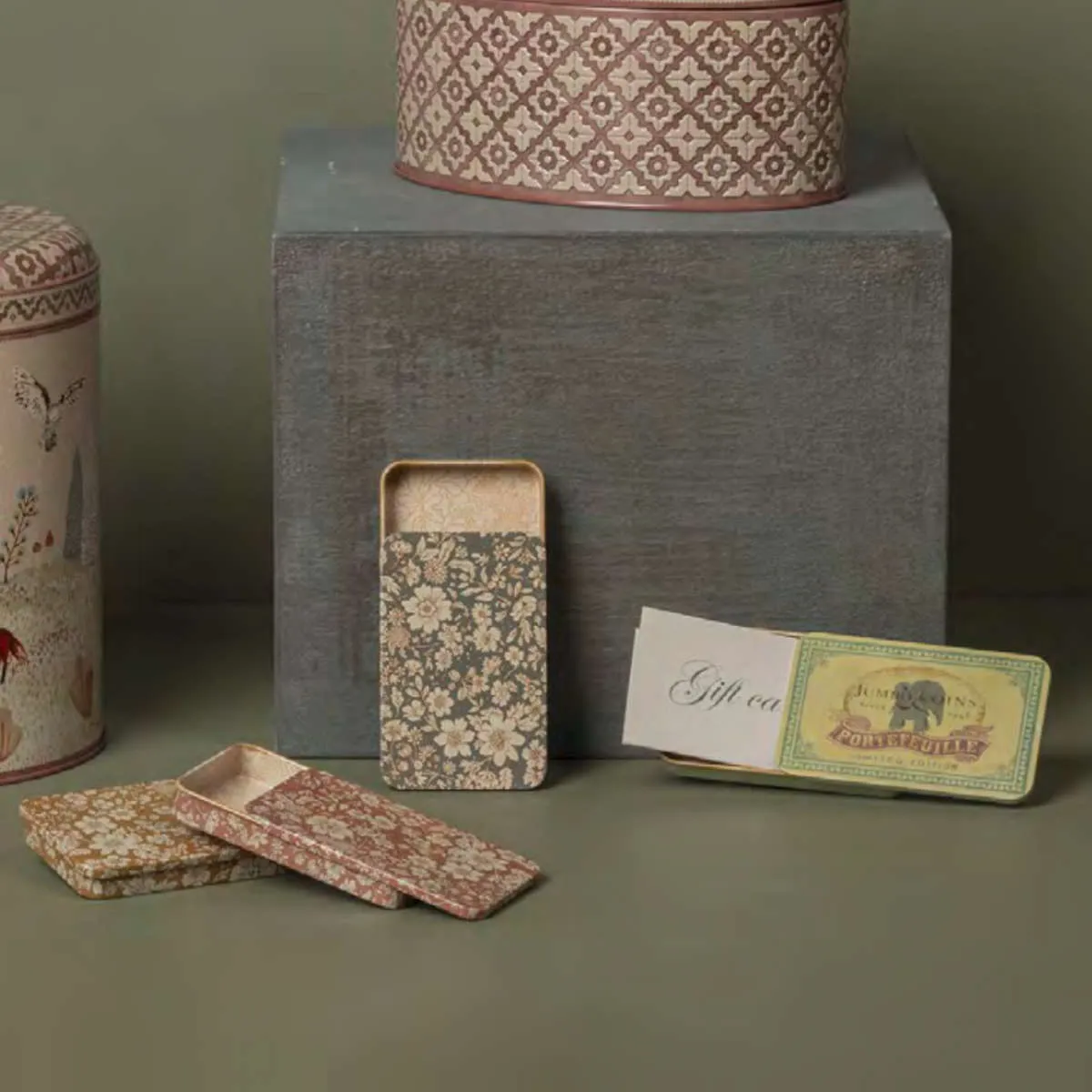 Maileg Metal Box with Sliding Opening