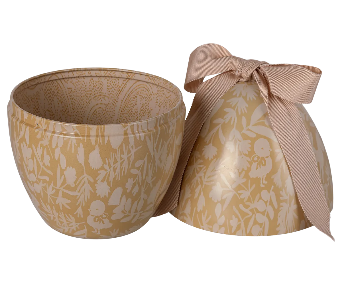 Maileg Metal Easter Egg with Ribbon