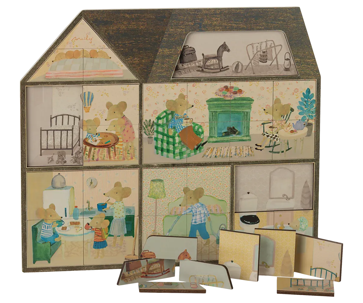 Maileg Mouse hole Farmhouse puzzle (ships in May)