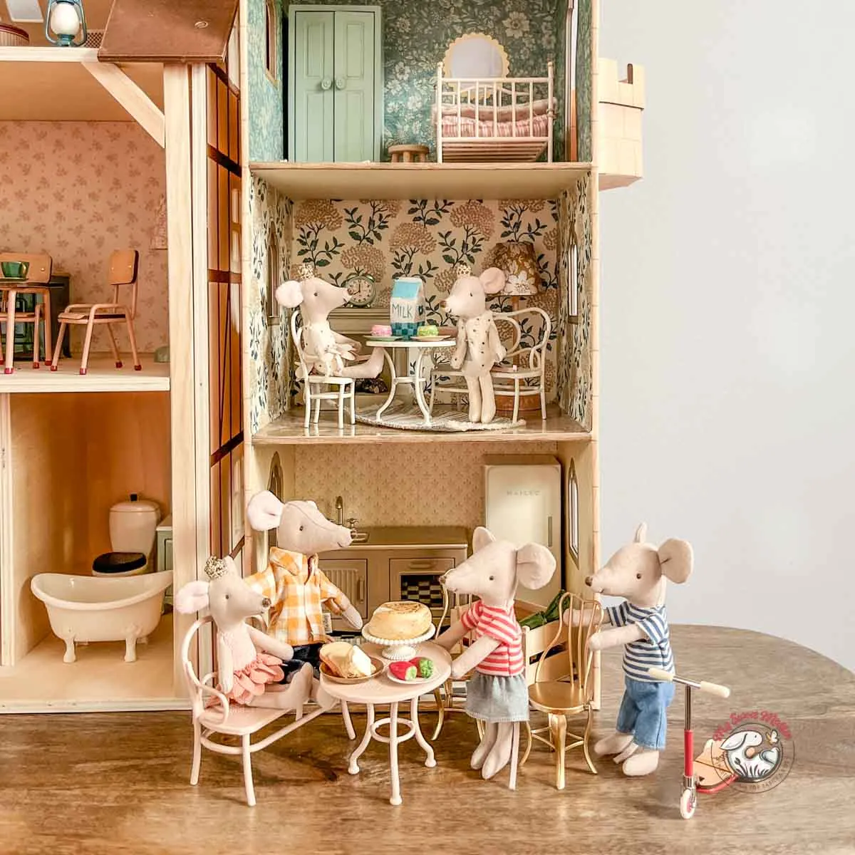 Maileg Mouse size 3pcs Cafe Set, Small