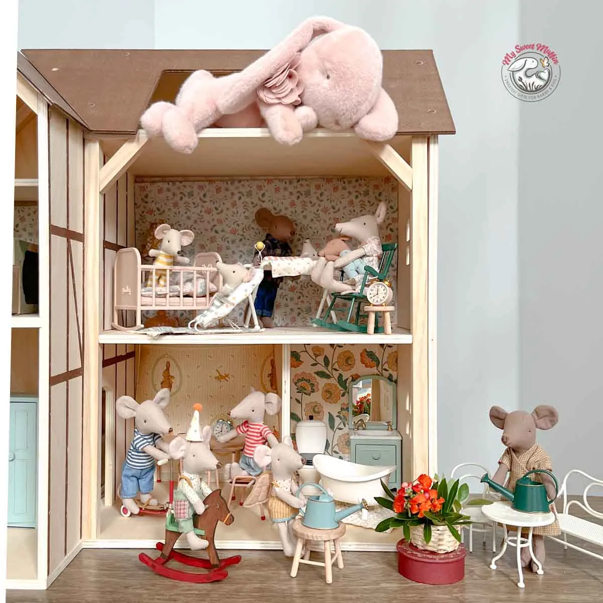 Maileg Mouse size Watering Can