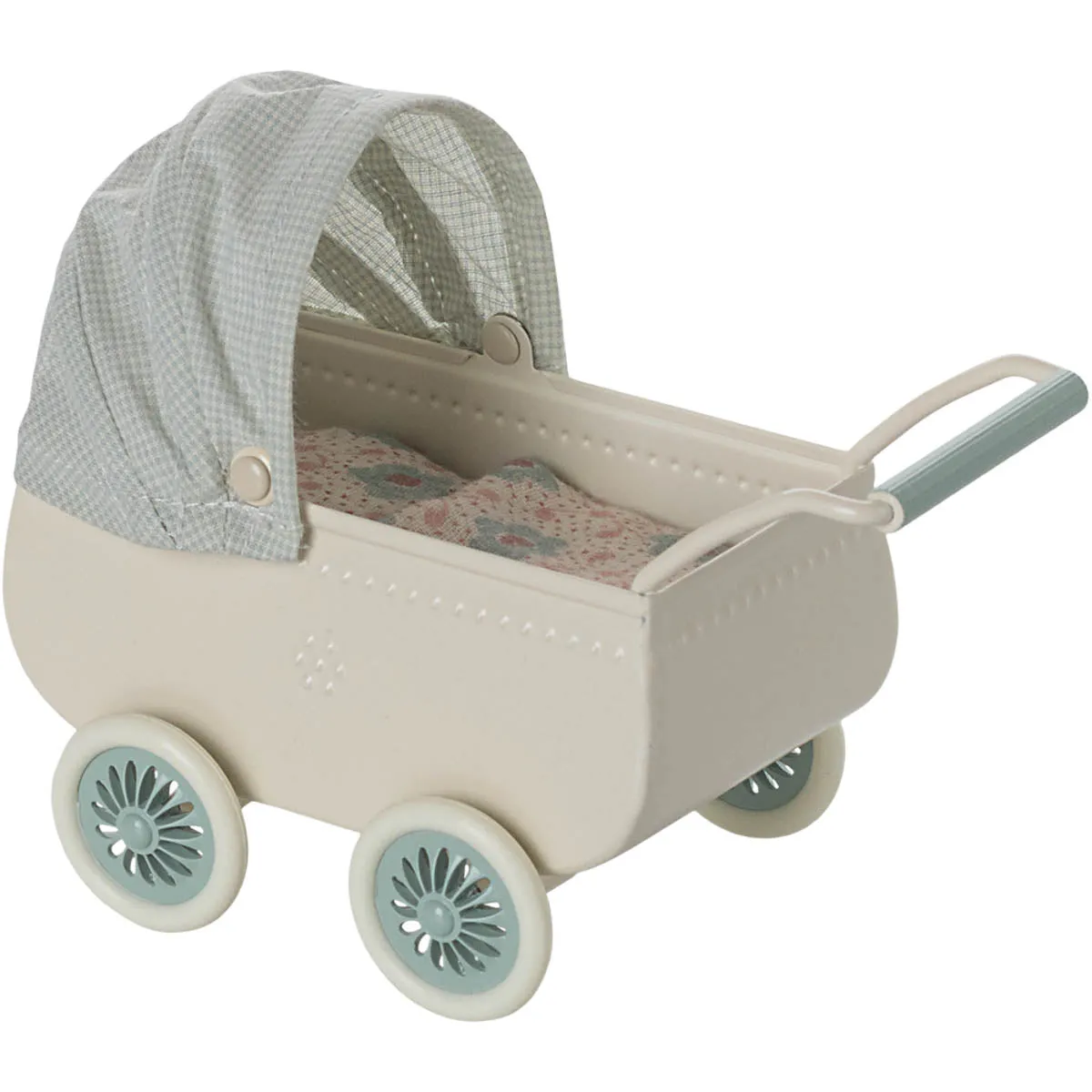 Maileg Pram with Baby Mouse