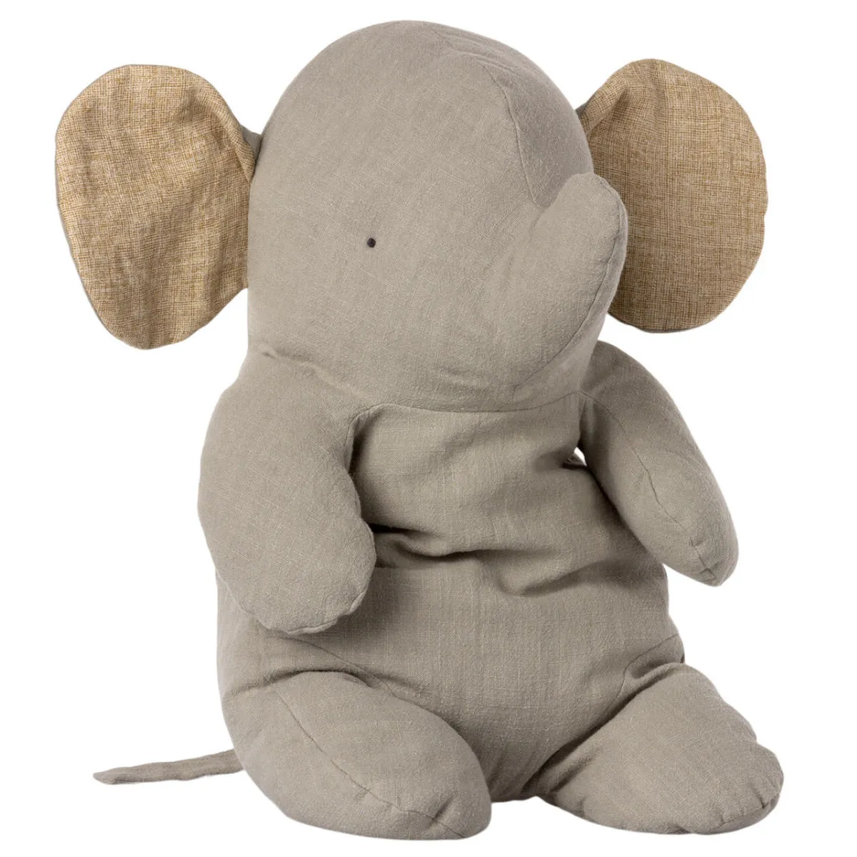 Maileg Safari Friends Large Elephant, Grey