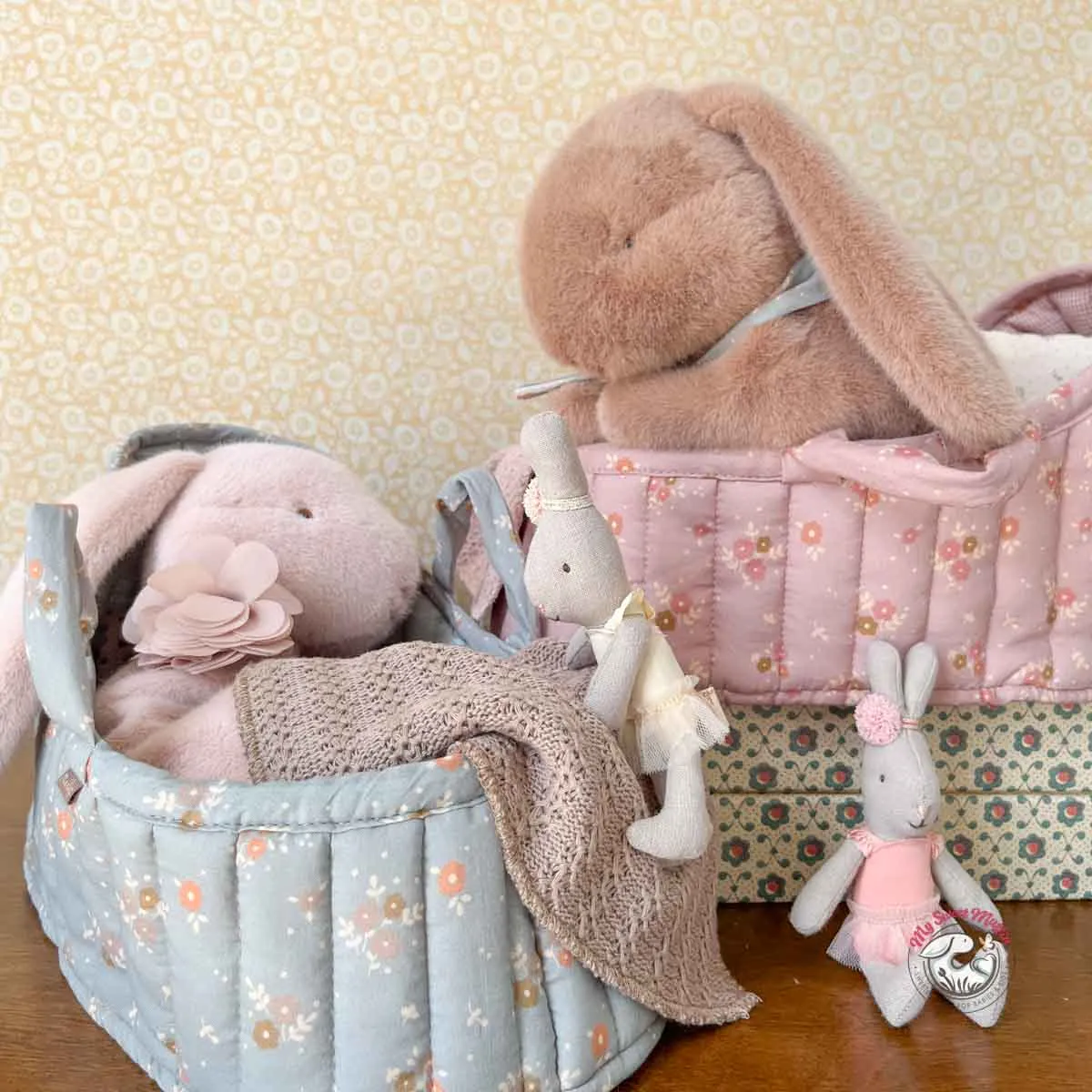 Maileg Sleeping Plush Bunny