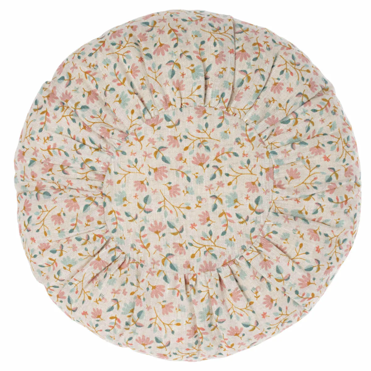 Maileg Small Round Cushion, Flower