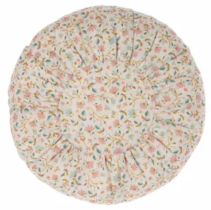 Maileg Small Round Cushion, Flower
