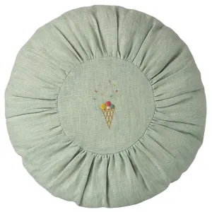 Maileg Small Round Cushion, Mint