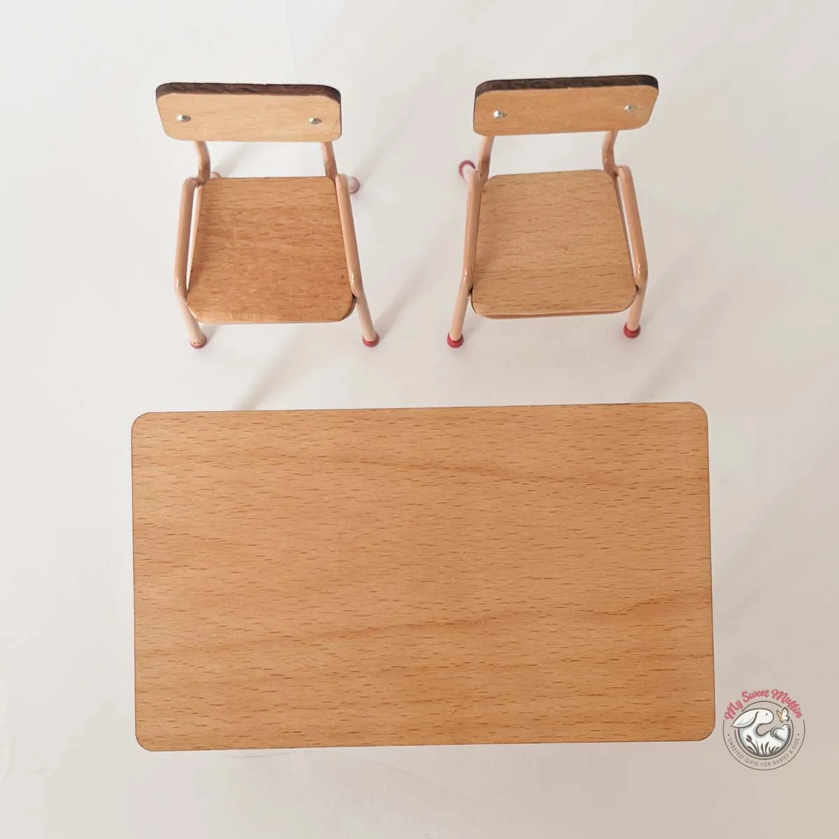 Maileg Table and Chair Set, Mouse size