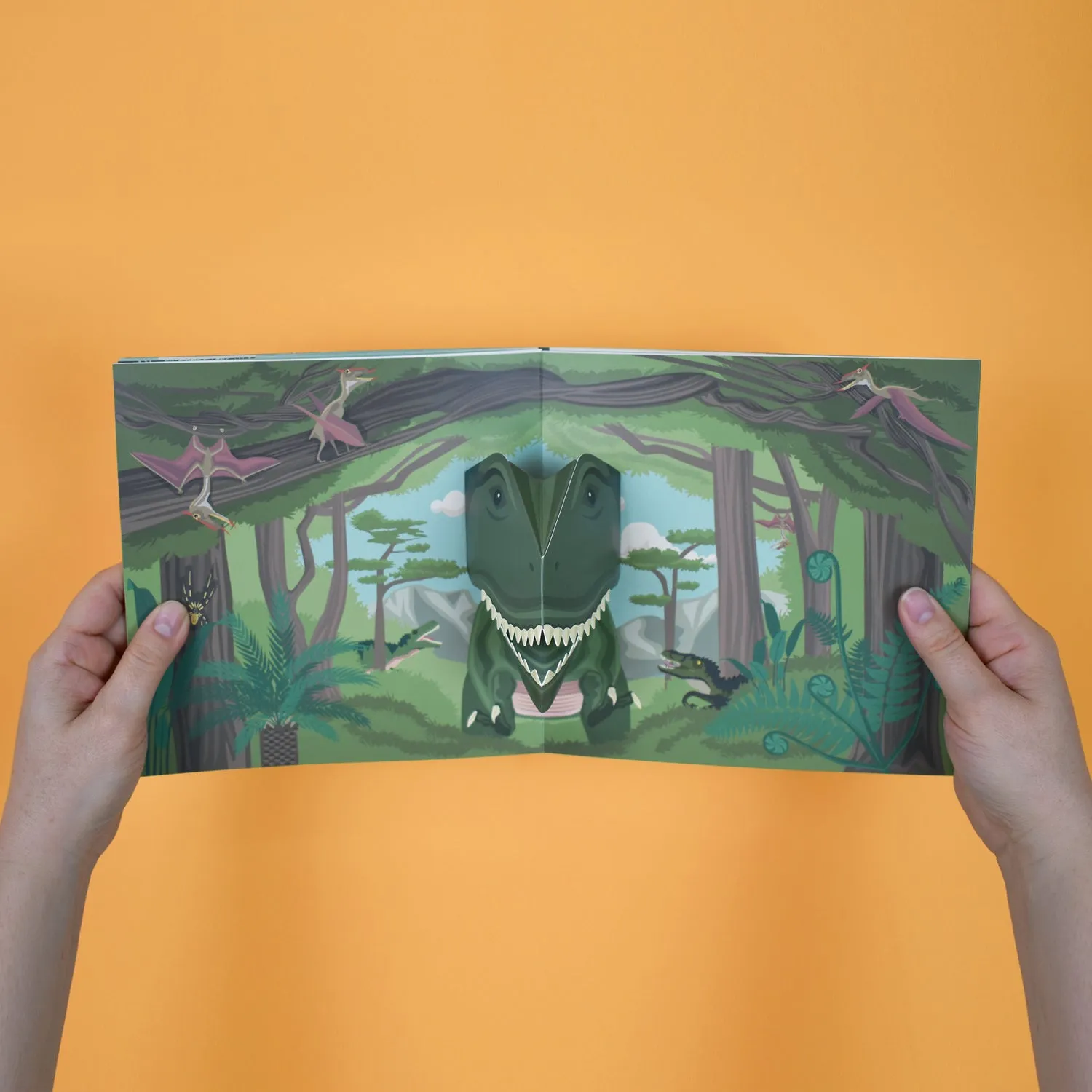 Make Your Own Dinosaur Pop-up Book