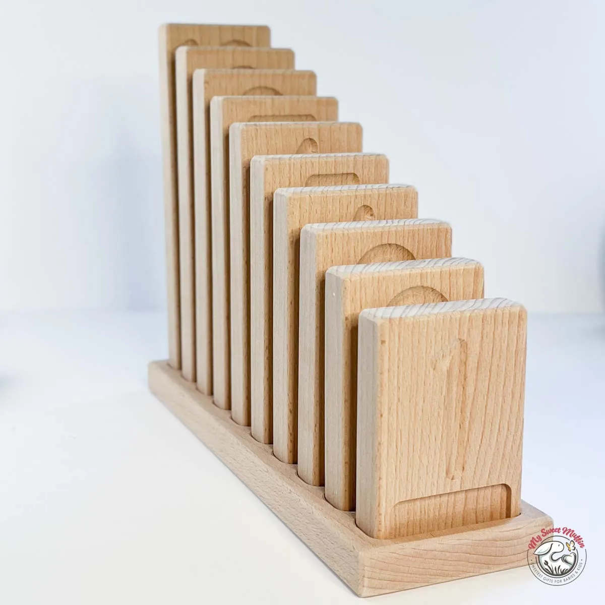 Number Counting Trays and Stand