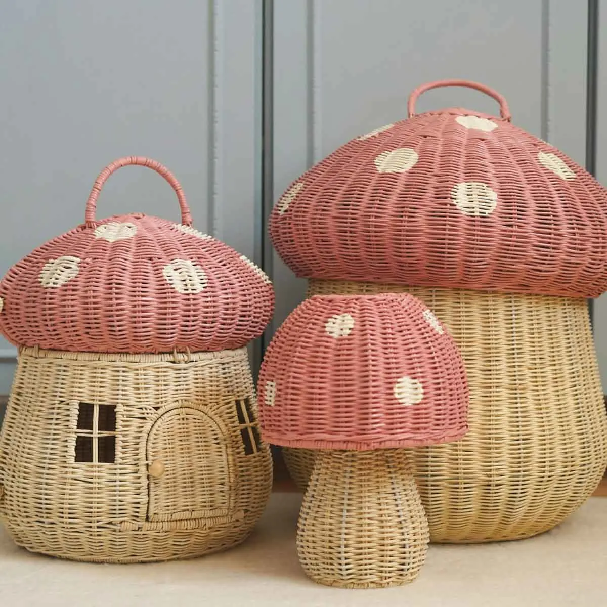 Olli Ella Toadstool Lamp, Musk