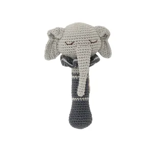 Patti Oslo Organic Rattle, Ellie the Elephant