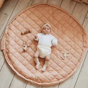 Play&Go 3 in 1 Organic Baby Playmat, Fleuri