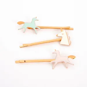 unicorns Enamel Hair pins