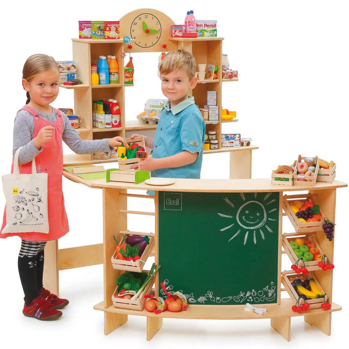 WoodenPretend Food Set, Assorted Breads